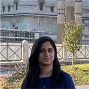 English Teacher teaching english by verbal and written